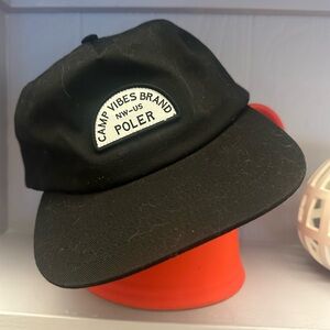 Poler Black 'Camp Vibes' Hat‎